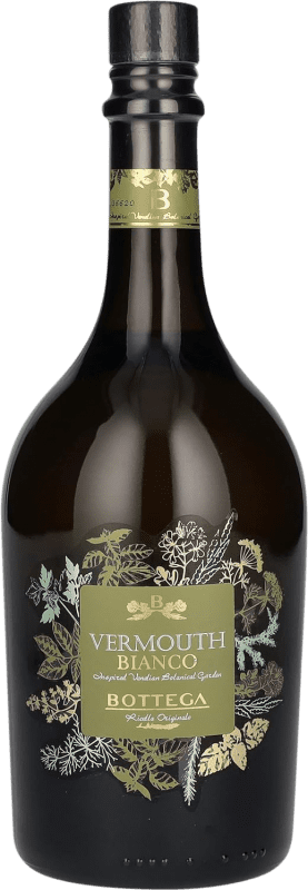 15,95 € Envio grátis | Vermute Bottega Bianco Itália Garrafa 75 cl