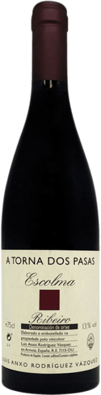 54,95 € Envío gratis | Vino tinto Luis Anxo A Torna Dos Pasas Escolma D.O. Ribeiro Galicia España Caíño Tinto, Brancellao, Ferrol Botella 75 cl