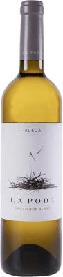 8,95 € Kostenloser Versand | Weißwein Caserío de Dueñas La Poda Alterung D.O. Rueda Kastilien und León Spanien Sauvignon Weiß Flasche 75 cl