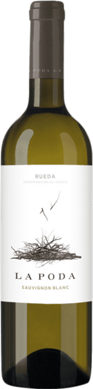 8,95 € Spedizione Gratuita | Vino bianco Palacio La Poda Crianza D.O. Rueda Castilla y León Spagna Sauvignon Bianca Bottiglia 75 cl