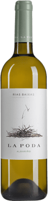 11,95 € 免费送货 | 白酒 Viña Mayor La Poda D.O. Rías Baixas 加利西亚 西班牙 Albariño 瓶子 75 cl