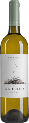 12,95 € Kostenloser Versand | Weißwein Caserío de Dueñas La Poda D.O. Rías Baixas Galizien Spanien Albariño Flasche 75 cl