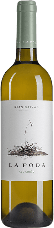11,95 € Бесплатная доставка | Белое вино Viña Mayor La Poda D.O. Rías Baixas Галисия Испания Albariño бутылка 75 cl