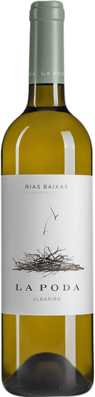 12,95 € Kostenloser Versand | Weißwein Caserío de Dueñas La Poda D.O. Rías Baixas Galizien Spanien Albariño Flasche 75 cl
