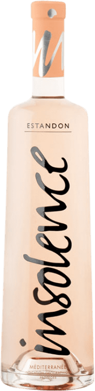 10,95 € Envoi gratuit | Vin Mousseux Rosé Estandon Insolence France Syrah, Garnacha — Grenache 75 cl