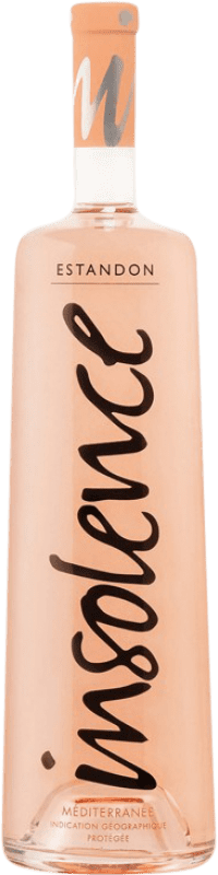 29,95 € Kostenloser Versand | Rosé Sekt Estandon Insolence Frankreich Syrah, Grenache Magnum-Flasche 1,5 L