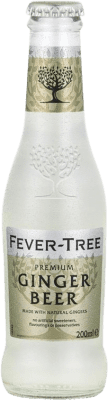 62,95 € 免费送货 | 盒装24个 饮料和搅拌机 Fever-Tree Ginger Beer 小瓶 20 cl
