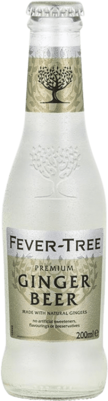 62,95 € Free Shipping | 24 units box Soft Drinks & Mixers Fever-Tree Ginger Beer Small Bottle 20 cl