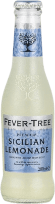 41,95 € Envío gratis | Caja de 24 unidades Refrescos y Mixers Fever-Tree Sicilian Lemonade Reino Unido Botellín 20 cl