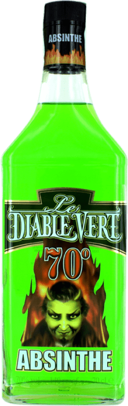 27,95 € Бесплатная доставка | Абсент Campeny Le Diable Vert бутылка 70 cl