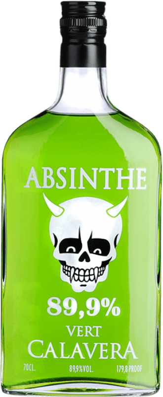 36,95 € Envio grátis | Absinto La Calavera Verde Espanha 70 cl