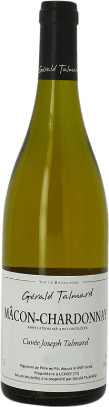 14,95 € Envio grátis | Vinho Branco Gérald Talmard A.O.C. Mâcon França Chardonnay 75 cl
