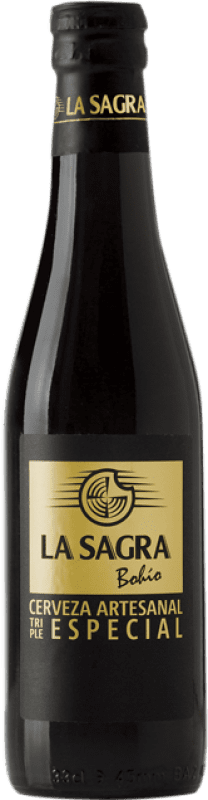 44,95 € Envoi gratuit | Boîte de 24 unités Bière La Sagra Bohío Espagne Bouteille Tiers 33 cl