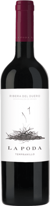 18,95 € Envío gratis | Vino tinto Viña Mayor La Poda D.O. Ribera del Duero Castilla y León España Tempranillo Botella Magnum 1,5 L