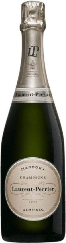 52,95 € Бесплатная доставка | Белое игристое Laurent Perrier Harmony Полусухое Полусладкое A.O.C. Champagne шампанское Франция Pinot Black, Chardonnay, Pinot Meunier бутылка 75 cl