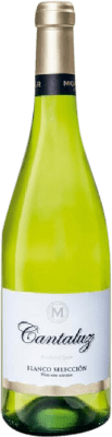 2,95 € Kostenloser Versand | Weißwein Monovar Cantaluz D.O. Alicante Valencianische Gemeinschaft Spanien Moscato — Muskateller, Chardonnay 75 cl