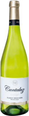 5,95 € Kostenloser Versand | Weißwein Monovar Cantaluz D.O. Alicante Valencianische Gemeinschaft Spanien Muskat, Chardonnay Flasche 75 cl