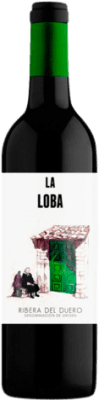 69,95 € Envío gratis | Vino tinto La Loba Wines D.O. Ribera del Duero Castilla y León España Tempranillo Botella Magnum 1,5 L
