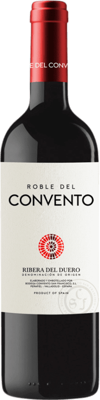 7,95 € Free Shipping | Red wine Convento San Francisco Roble D.O. Ribera del Duero Castilla y León Spain Tempranillo Bottle 75 cl