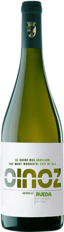 7,95 € Free Shipping | White wine Carlos Moro Oinoz D.O. Rueda Castilla y León Verdejo Bottle 75 cl