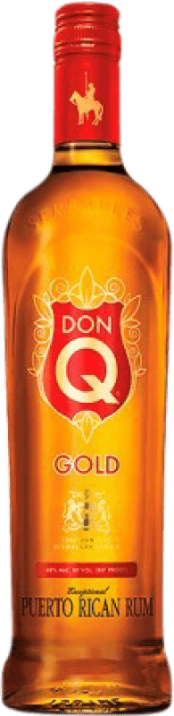 27,95 € Envío gratis | Ron Serrallés Don Q Gold Botella 1 L