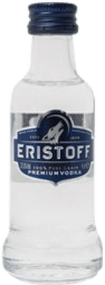 2,95 € Kostenloser Versand | Wodka Eristoff Miniaturflasche 4 cl