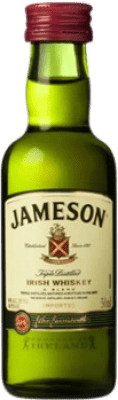 2,95 € Kostenloser Versand | Whiskey Blended Jameson Irland Miniaturflasche 5 cl