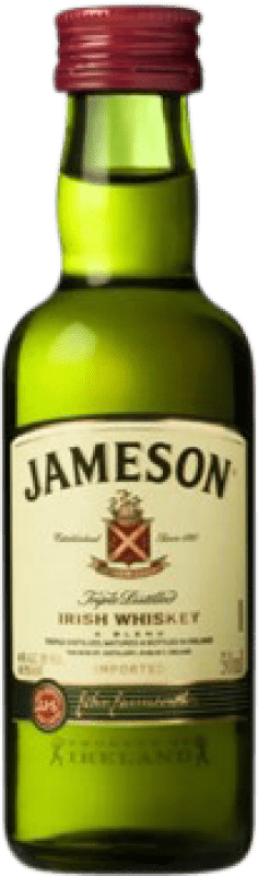 3,95 € Spedizione Gratuita | Whisky Blended Jameson Irlanda Bottiglietta Mignon 5 cl