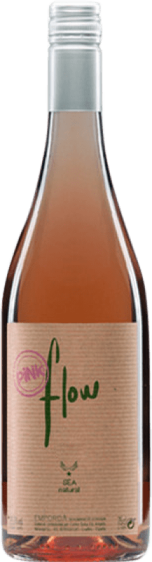 14,95 € Envio grátis | Vinho Rosé Sota els Àngels Pink Flow D.O. Empordà Catalunha Espanha Merlot, Cariñena — Carignan Garrafa 75 cl