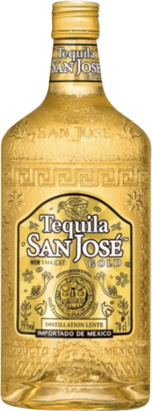18,95 € Бесплатная доставка | Текила Marie Brizard Tequila San José Gold Reposado Мексика бутылка 70 cl