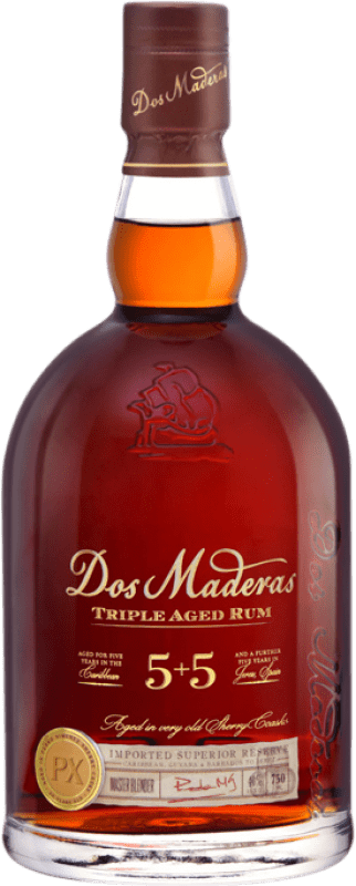 27,95 € Бесплатная доставка | Ром Williams & Humbert Dos Maderas PX 5+5 бутылка Medium 50 cl