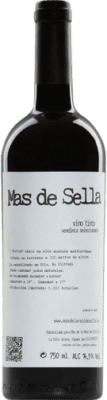 25,95 € Kostenloser Versand | Rotwein Mas de la Real de Sella D.O. Alicante Valencianische Gemeinschaft Spanien Monastrell Flasche 70 cl