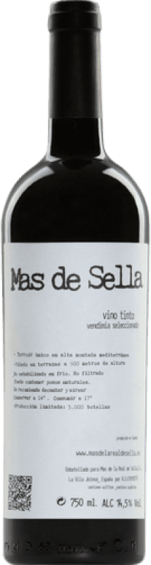 19,95 € Бесплатная доставка | Красное вино Mas de la Real de Sella D.O. Alicante Сообщество Валенсии Испания Monastrell — Монастрель Бутылка 70 cl