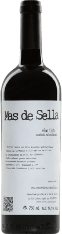 25,95 € Envio grátis | Vinho tinto Mas de la Real de Sella D.O. Alicante Comunidade Valenciana Espanha Monastrell Garrafa 70 cl