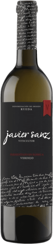 15,95 € Spedizione Gratuita | Vino bianco Javier Sanz Fermentado en Barrica D.O. Rueda Castilla y León Verdejo Bottiglia 75 cl