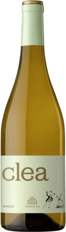 7,95 € Spedizione Gratuita | Vino Bianco Vintae Clea D.O. Rueda Castilla y León Spagna Verdejo Bottiglia 75 cl