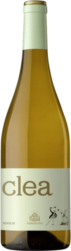 7,95 € 免费送货 | 白酒 Vintae Clea Blanco D.O. Rueda 卡斯蒂利亚莱昂 Verdejo 瓶子 75 cl