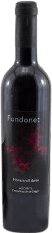 7,95 € Бесплатная доставка | Сладкое вино La Algueña Fondonet D.O. Alicante Сообщество Валенсии Испания Monastrell бутылка Medium 50 cl