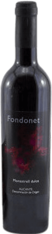 8,95 € Kostenloser Versand | Süßwein La Algueña Fondonet D.O. Alicante Valencianische Gemeinschaft Spanien Monastrell Medium-Flasche 50 cl