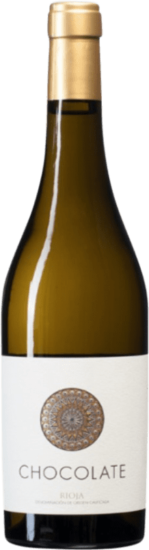26,95 € Spedizione Gratuita | Vino bianco Orben Chocolate Blanco Nº 2 D.O.Ca. Rioja La Rioja Spagna Viura, Malvasía, Grenache Bianca, Tempranillo Bianco Bottiglia 75 cl