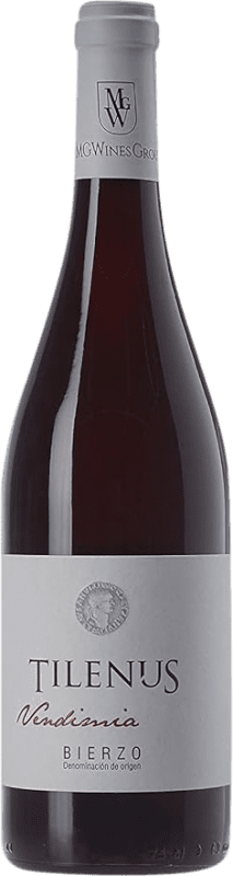 7,95 € Free Shipping | Red wine Estefanía Tilenus Vendimia D.O. Bierzo Castilla y León Spain Mencía Bottle 75 cl