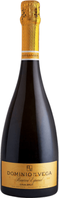23,95 € Бесплатная доставка | Белое игристое Dominio de la Vega Especial Резерв D.O. Cava Испания Macabeo, Chardonnay бутылка 75 cl