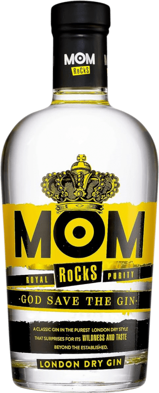 19,95 € 免费送货 | 金酒 Gin Royal Smoothness MOM God Save the Gin Rocks 英国 70 cl