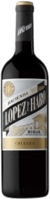 5,95 € Envoi gratuit | Vin Rouge Hacienda López de Haro Crianza D.O.Ca. Rioja La Rioja Espagne Tempranillo, Garnacha — Grenache, Graciano Demi-Bouteille 37 cl