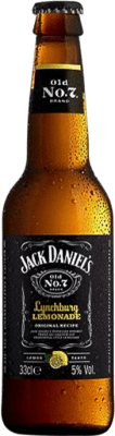 32,95 € Kostenloser Versand | 12 Einheiten Box Getränke und Mixer Jack Daniel's Old Nº 7 Lynchburg Lemonade Drittel-Liter-Flasche 33 cl