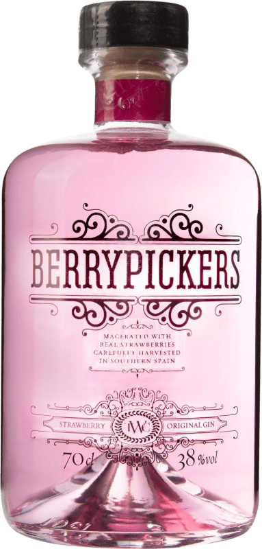 19,95 € Envío gratis | Ginebra Berrypickers Botella 70 cl