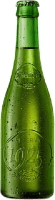 51,95 € 免费送货 | 盒装24个 啤酒 Alhambra 1925 预订 安达卢西亚 西班牙 三分之一升瓶 33 cl