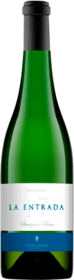 18,95 € Envío gratis | Vino Blanco Venta la Vega La Entrada D.O. Almansa Castilla la Mancha España Sauvignon 75 cl