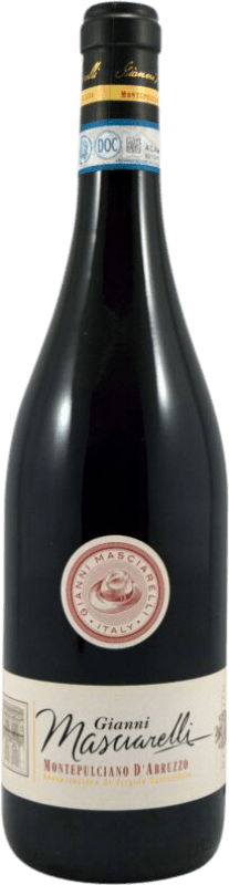 9,95 € Free Shipping | Red wine Masciarelli Clasica Tinto D.O.C. Montepulciano d'Abruzzo Italy Bottle 75 cl