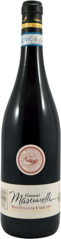 13,95 € Free Shipping | Red wine Masciarelli Clasica Tinto D.O.C. Montepulciano d'Abruzzo Italy Bottle 75 cl